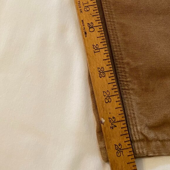 Boys Size 12, Carhartt Flannel-Lined Pants - Picture 8 of 9